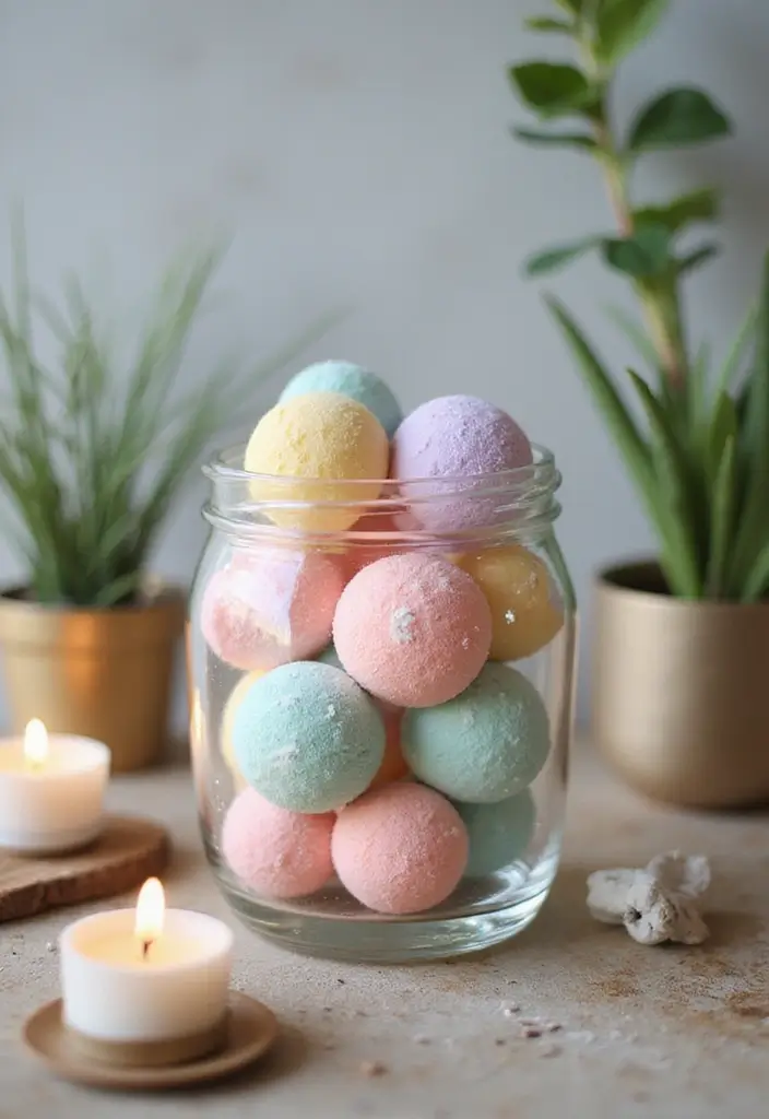 30 Cheap DIY Home Decor Easy Creative Ways to Refresh Your Space - 24. DIY Bath Bombs