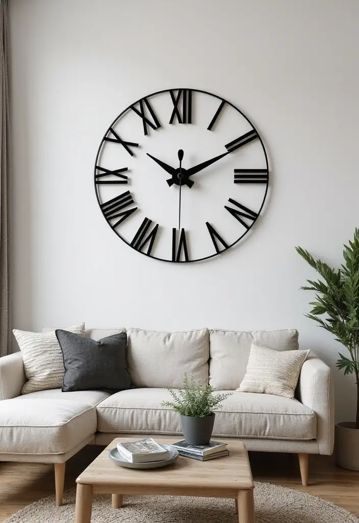 30 Cheap DIY Home Decor Easy Creative Ways to Refresh Your Space - 30. DIY Wall Clock
