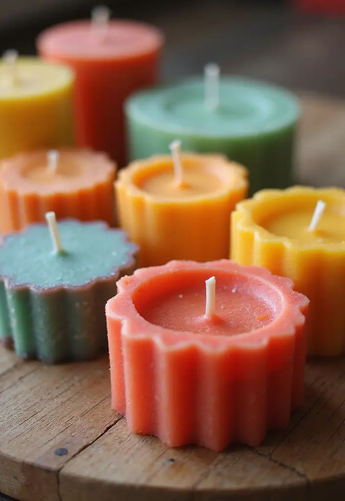 30 DIY Arts and Crafts for Adults: Home Decor Fun Projects to Brighten Your Space - 13. Homemade Scented Candles