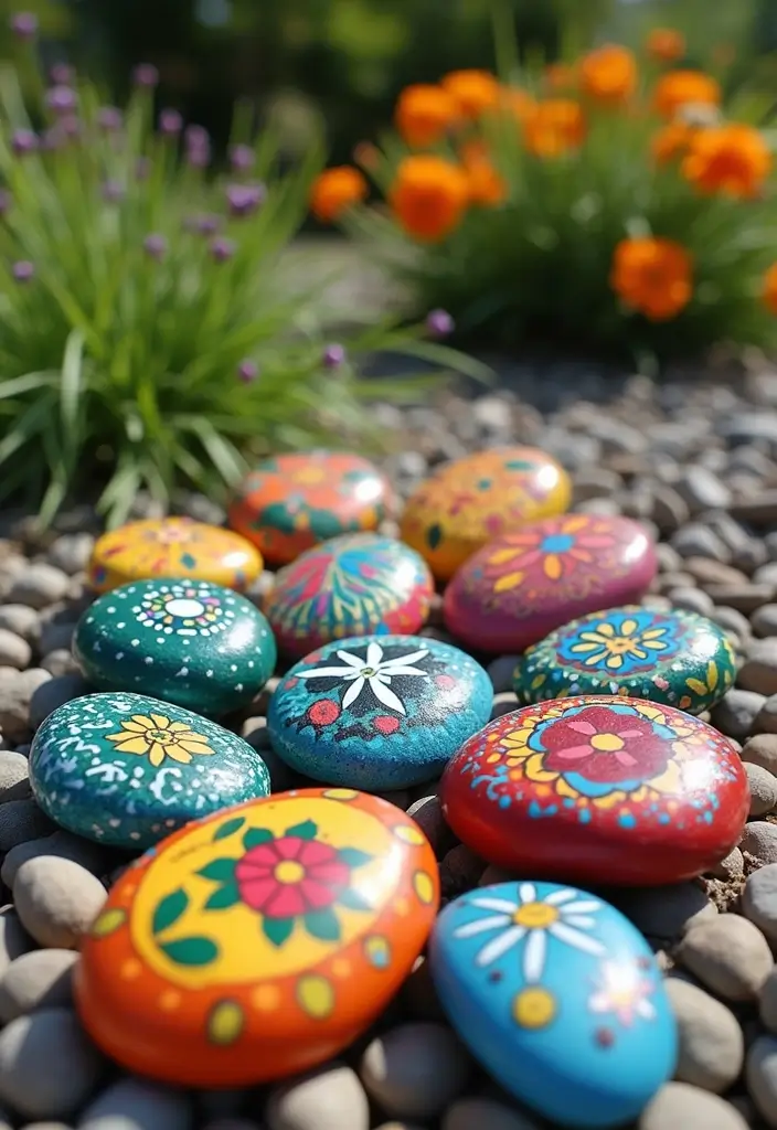 30 DIY Arts and Crafts for Adults: Home Decor Fun Projects to Brighten Your Space - 4. Painted Rocks for Decoration