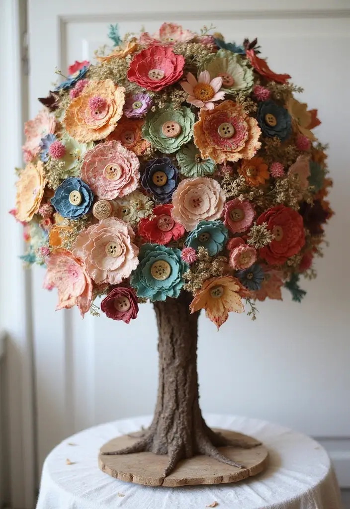 30 DIY Christmas Decorations for Home Decor Full of Holiday Spirit - 12. Fabric Scrap Tree