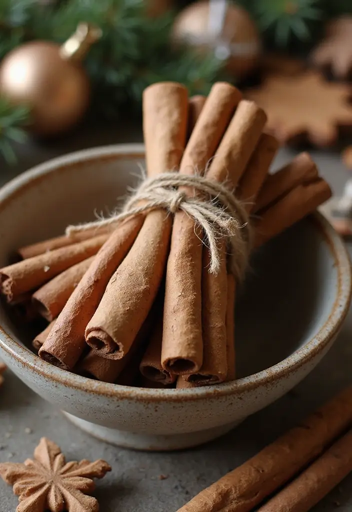 30 DIY Christmas Decorations for Home Decor Full of Holiday Spirit - 15. Cinnamon Stick Bundles