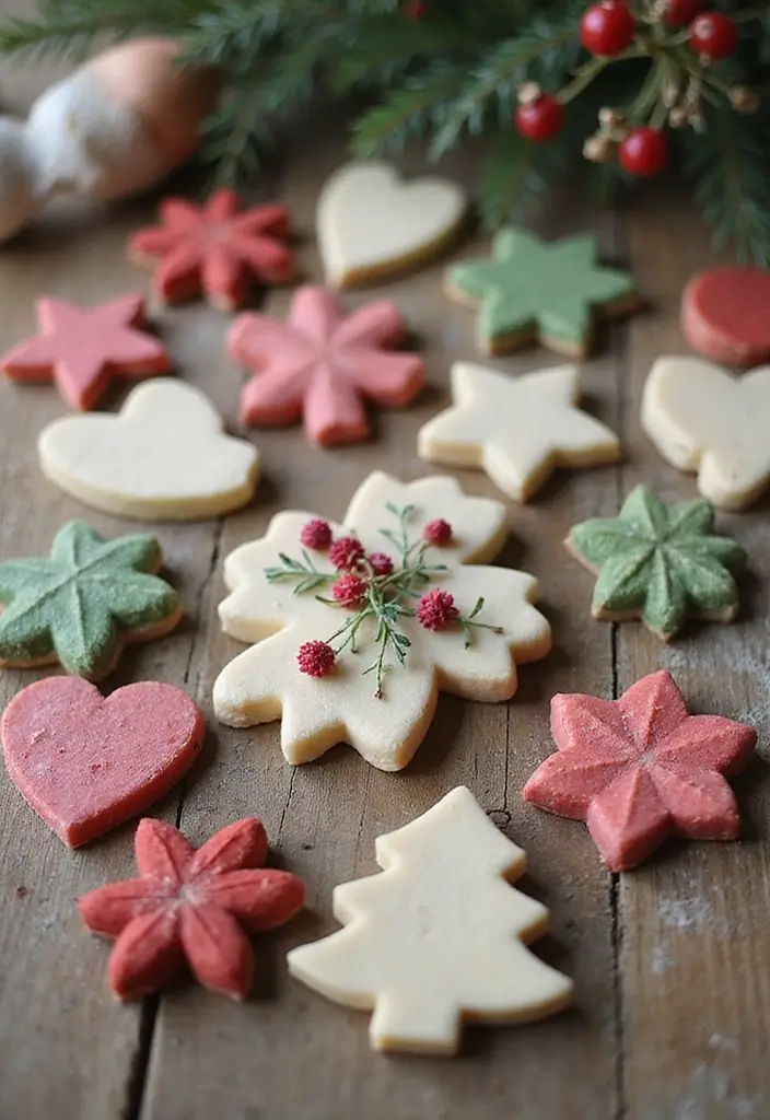 30 DIY Christmas Decorations for Home Decor Full of Holiday Spirit - 4. DIY Salt Dough Ornaments