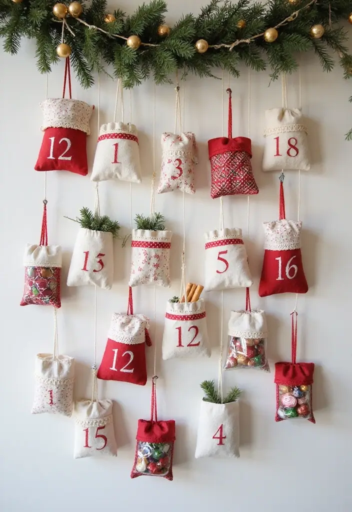 30 DIY Christmas Decorations for Home Decor Full of Holiday Spirit - 8. Reusable Advent Calendar