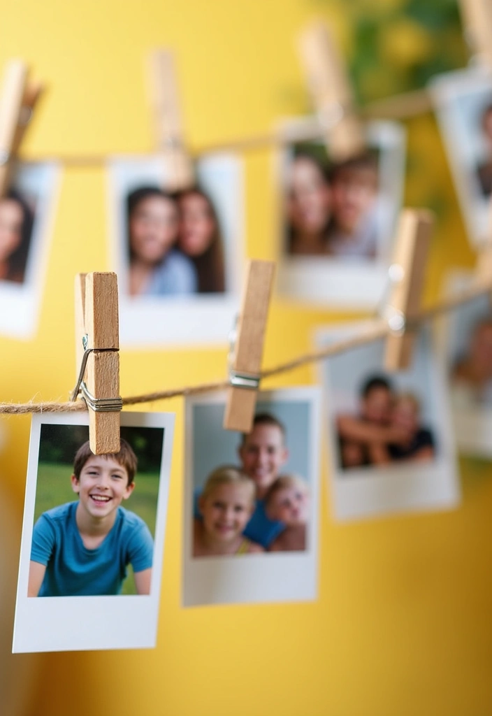 30 DIY Easy Room Decor Simple Craft Ideas for Beginners - 25. DIY Clothespin Picture Holders