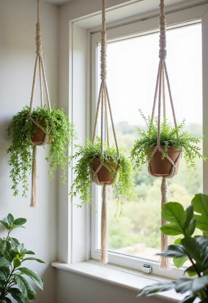 30 DIY Easy Room Decor Simple Craft Ideas for Beginners - 4. Macrame Plant Hangers