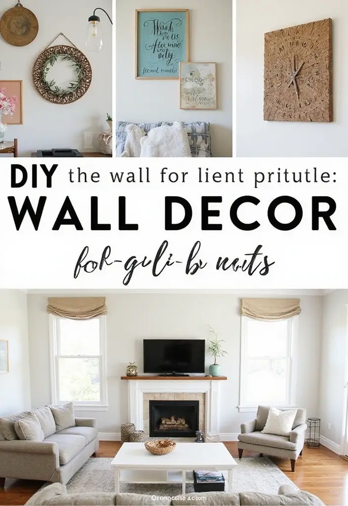 30 DIY Living Room Wall Decor Ideas to Refresh Your Home - Conclusion