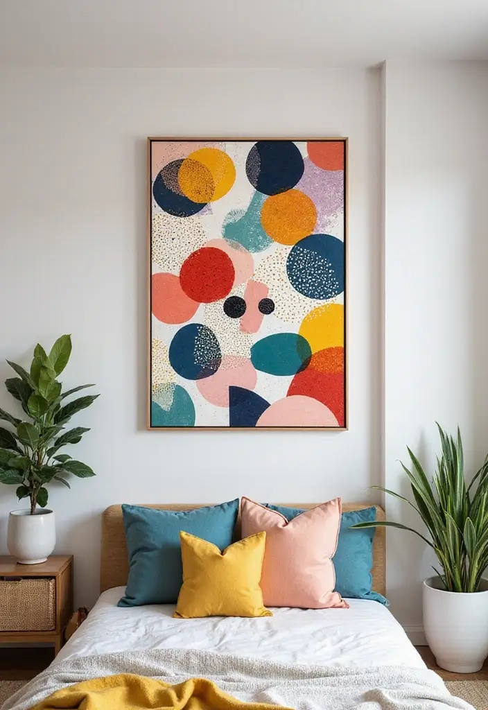 30 DIY Painting Canvas Easy Wall Decor That Looks Professional - 16. Geometric Patterns