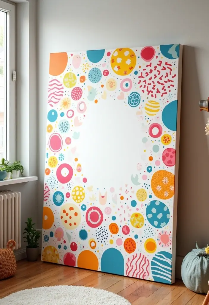 30 DIY Painting Canvas Easy Wall Decor That Looks Professional - 25. Funky Patterns