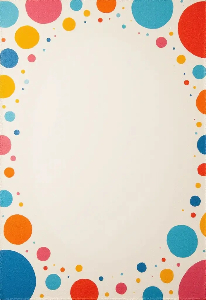 30 DIY Painting Canvas Easy Wall Decor That Looks Professional - 7. Fun Patterned Dots