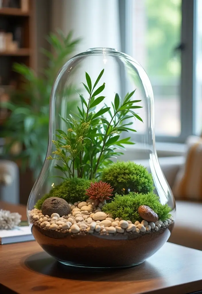 30 Dollar Tree DIY Crafts Decor Projects That Look Expensive - 10. Glass Terrariums