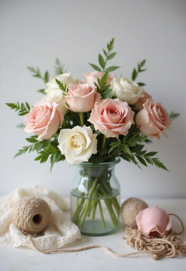 30 Dollar Tree DIY Crafts Decor Projects That Look Expensive - 2. Elegant Flower Arrangements