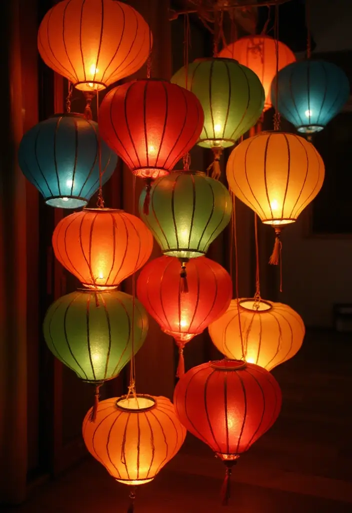30 Easy DIY Room Decor for Teens That Feel Aesthetic and Cool - 15. DIY Paper Lanterns