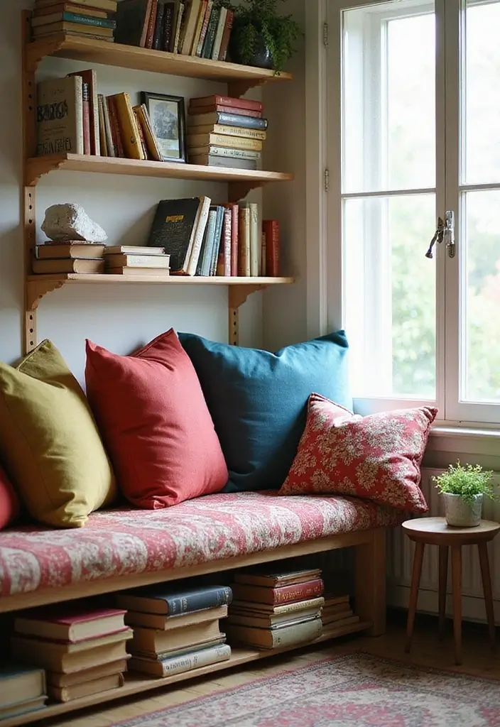 30 Easy DIY Room Decor for Teens That Feel Aesthetic and Cool - 25. DIY Book Nook