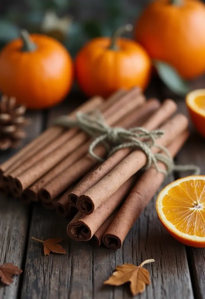 30 Fall Decor Ideas for the Home DIY Projects That Feel Cozy - 16. Cinnamon Stick Bundles