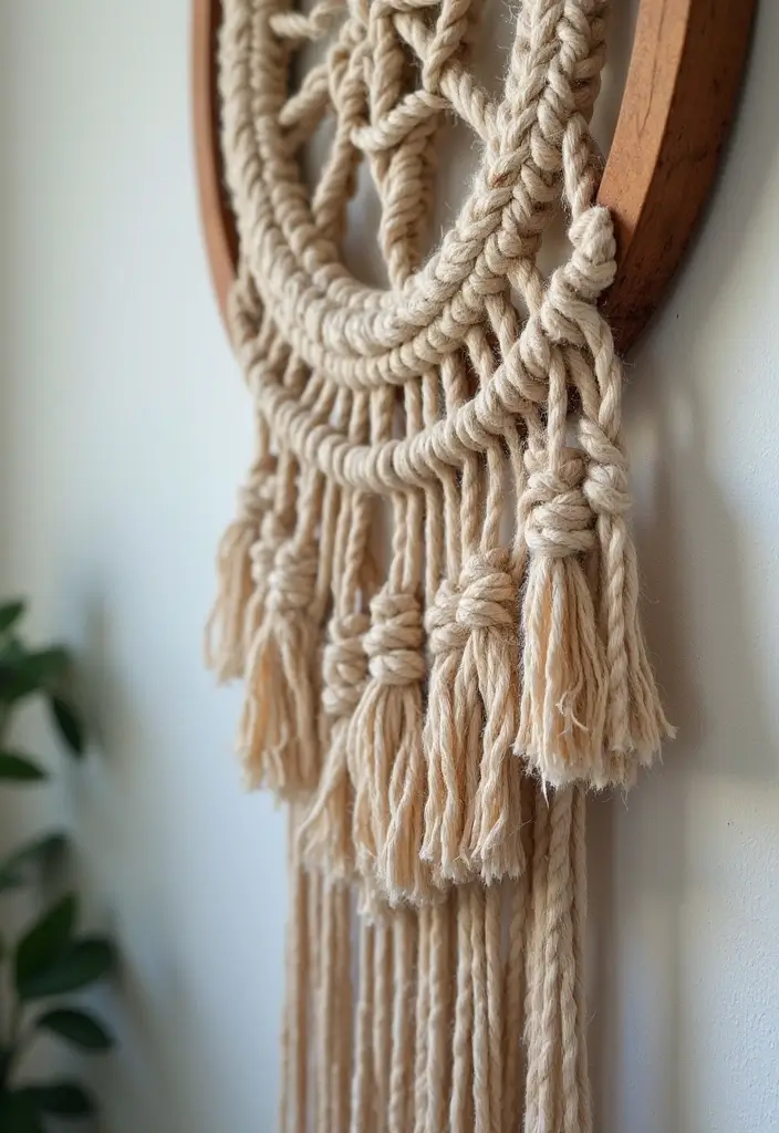30 Room Decor Bedroom DIY Wall Art Ideas That Transform Your Space - 1. Macramé Wall Hanging