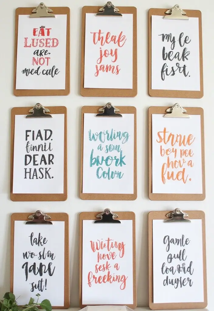 30 Room Decor Bedroom DIY Wall Art Ideas That Transform Your Space - 11. Seasonal Changeable Art