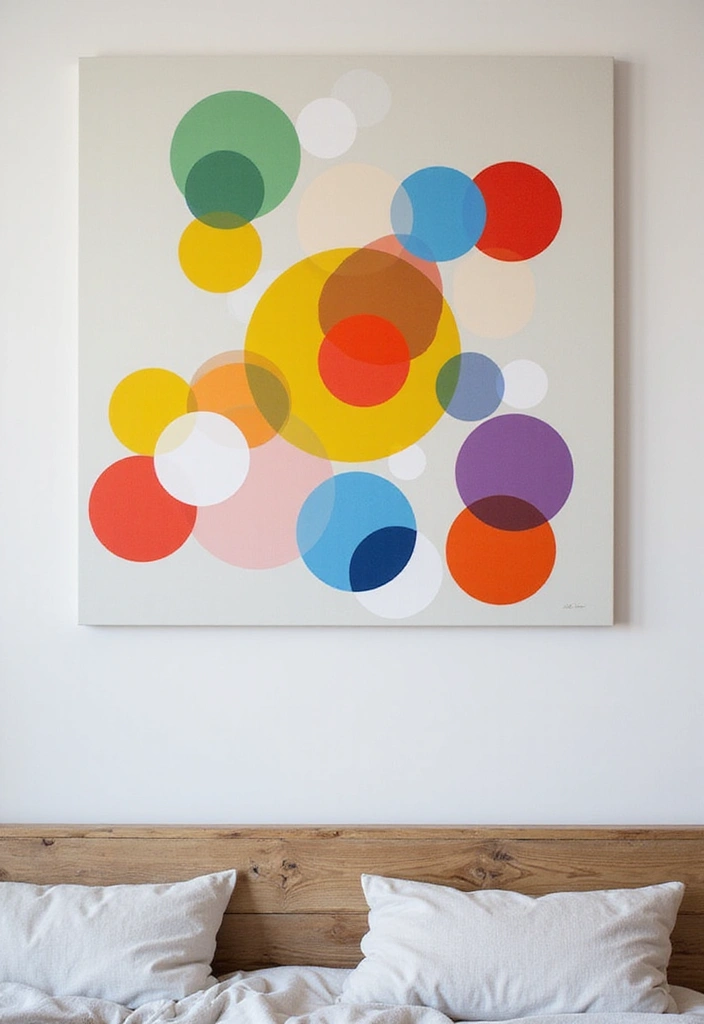 30 Room Decor Bedroom DIY Wall Art Ideas That Transform Your Space - 24. Geometric Wall Art
