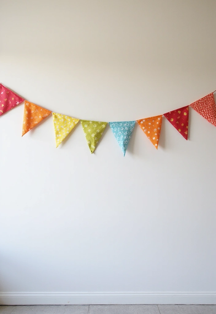 30 Room Decor DIY Aesthetic Room Decor DIY Looks for Every Mood - 16. DIY Fabric Banners