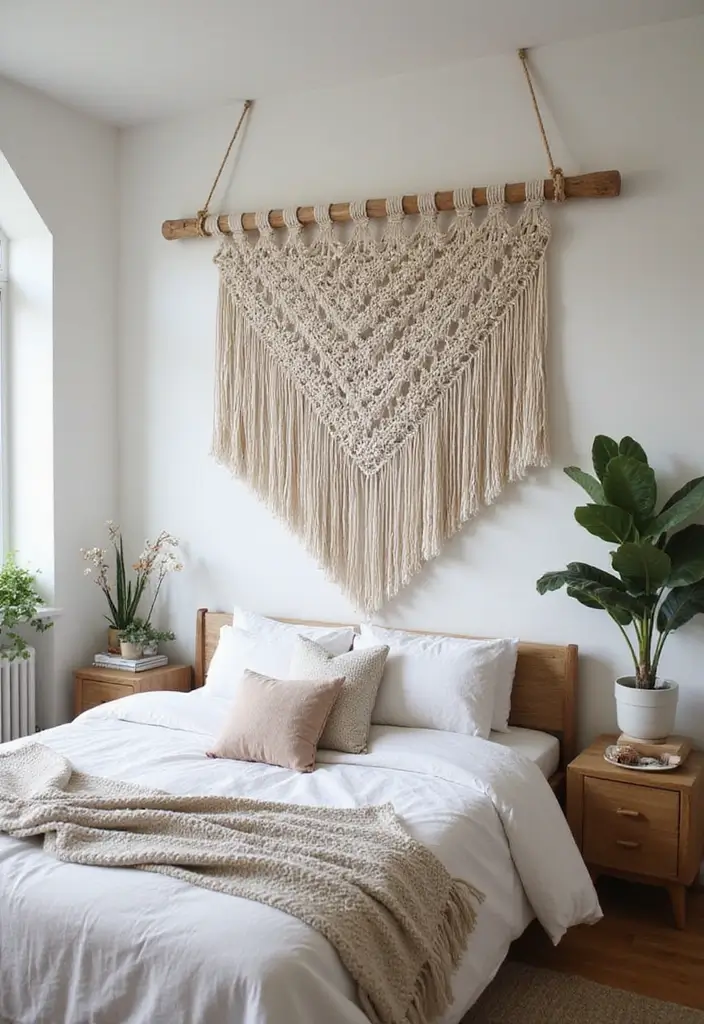 30 Room Decor DIY Aesthetic Room Decor DIY Looks for Every Mood - 2. Macrame Wall Hangings