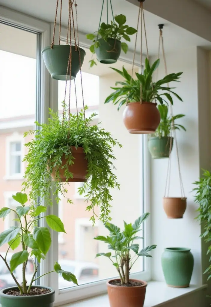 30 Room Decor DIY Aesthetic Room Decor DIY Looks for Every Mood - 20. DIY Hanging Planters