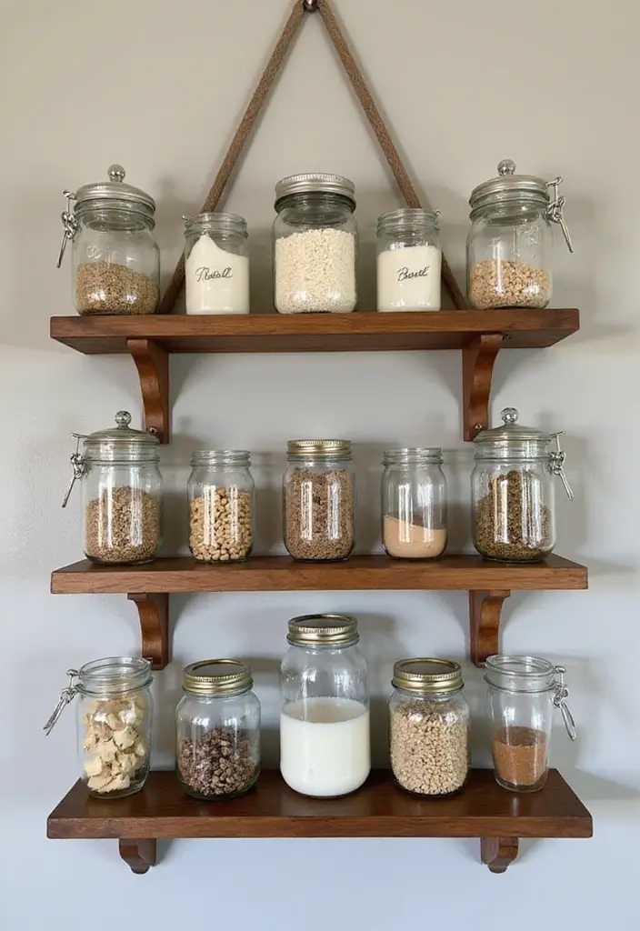 30 Room Decor DIY Aesthetic Room Decor DIY Looks for Every Mood - 21. DIY Mason Jar Organizers
