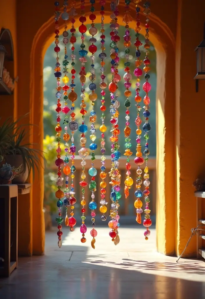 30 Room Decor DIY Aesthetic Room Decor DIY Looks for Every Mood - 25. DIY Beaded Curtains