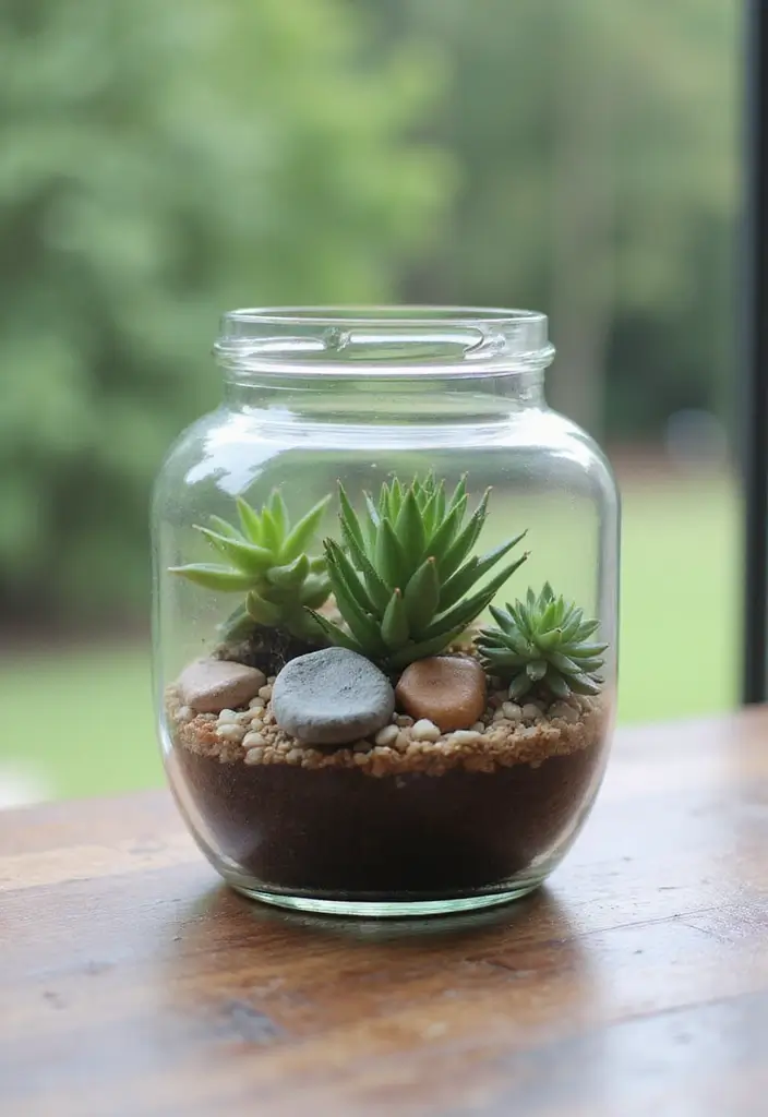 30 Room Decor DIY Aesthetic Room Decor DIY Looks for Every Mood - 26. DIY Glass Jar Terrarium