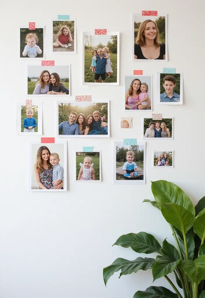 30 Room Decor DIY Aesthetic Room Decor DIY Looks for Every Mood - 3. Personalized Photo Collage
