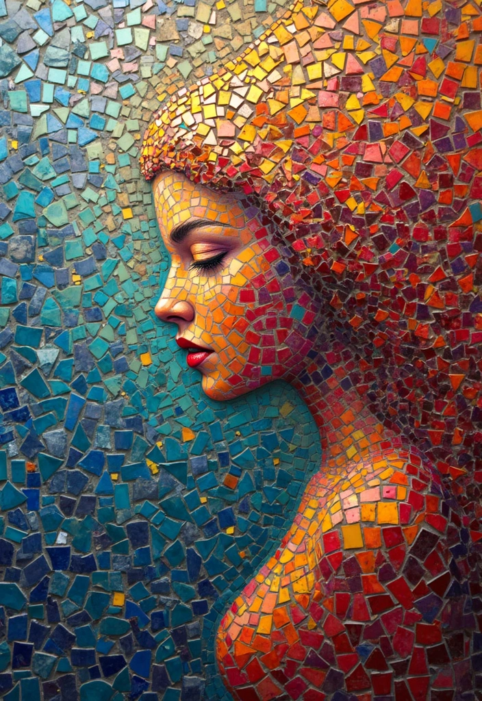 30 Room Decor DIY Aesthetic Room Decor DIY Looks for Every Mood - 30. DIY Mosaic Art