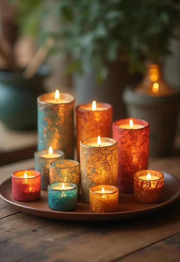 30 Room Decor DIY Aesthetic Room Decor DIY Looks for Every Mood - 9. Eco-Friendly Candle Holders