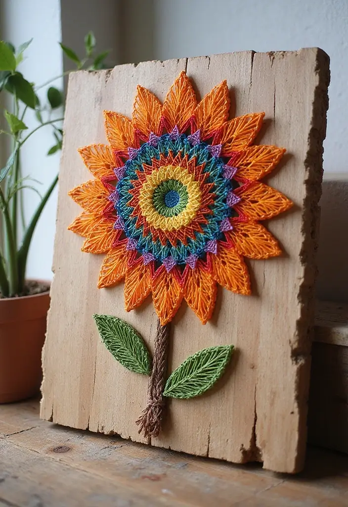 30 Room Decor Ideas DIY for Teens Crafts That Are Trendy and Fun - 16. DIY String Art