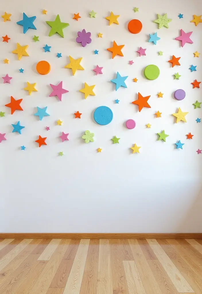 30 Room Decor Ideas DIY for Teens Crafts That Are Trendy and Fun - 20. Colorful Wall Decals