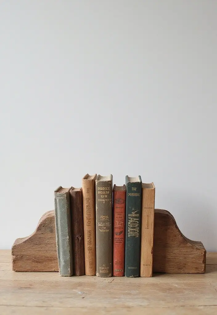 30 Study Table DIY Decor Desk Ideas to Boost Motivation - 14. Creative Bookends