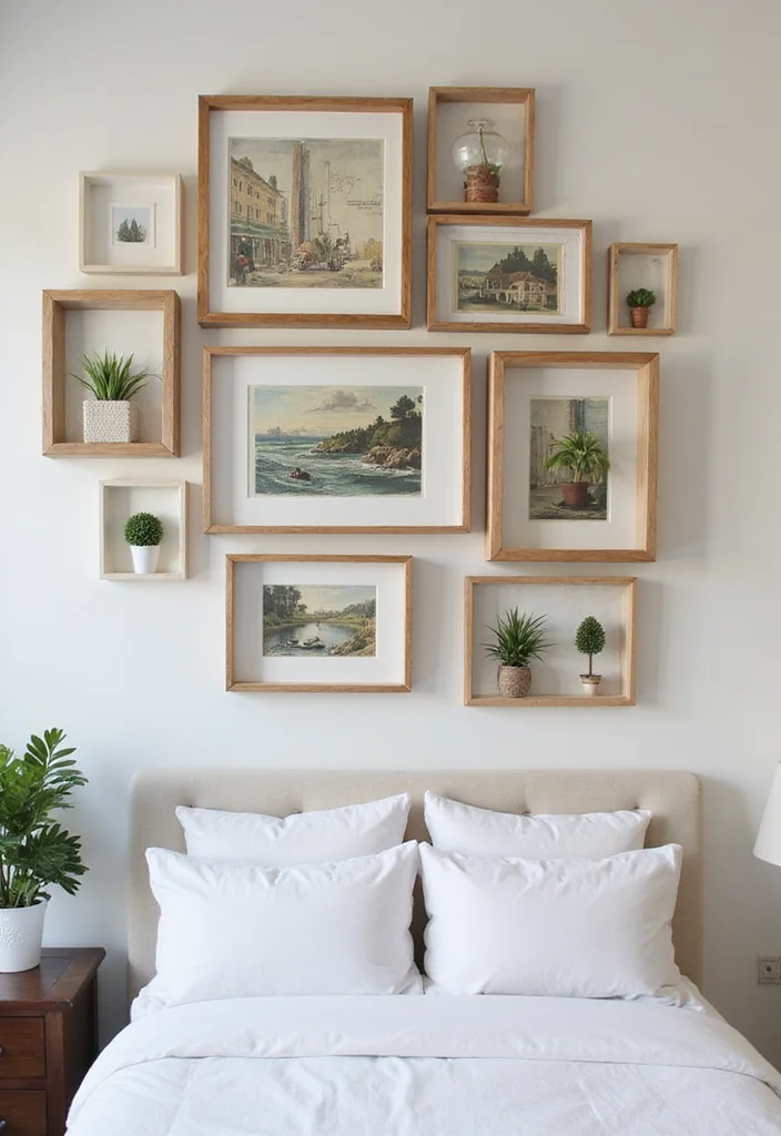Bedroom Wall Decor Ideas DIY: A Modern Guide with 18 Chic Concepts - 12. Shadow Box Displays
