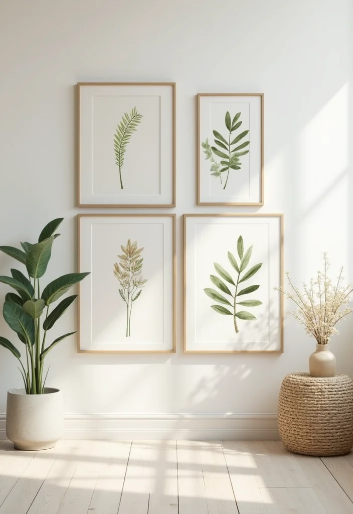 Bedroom Wall Decor Ideas DIY: A Modern Guide with 18 Chic Concepts - 4. Nature-Inspired Wall Art