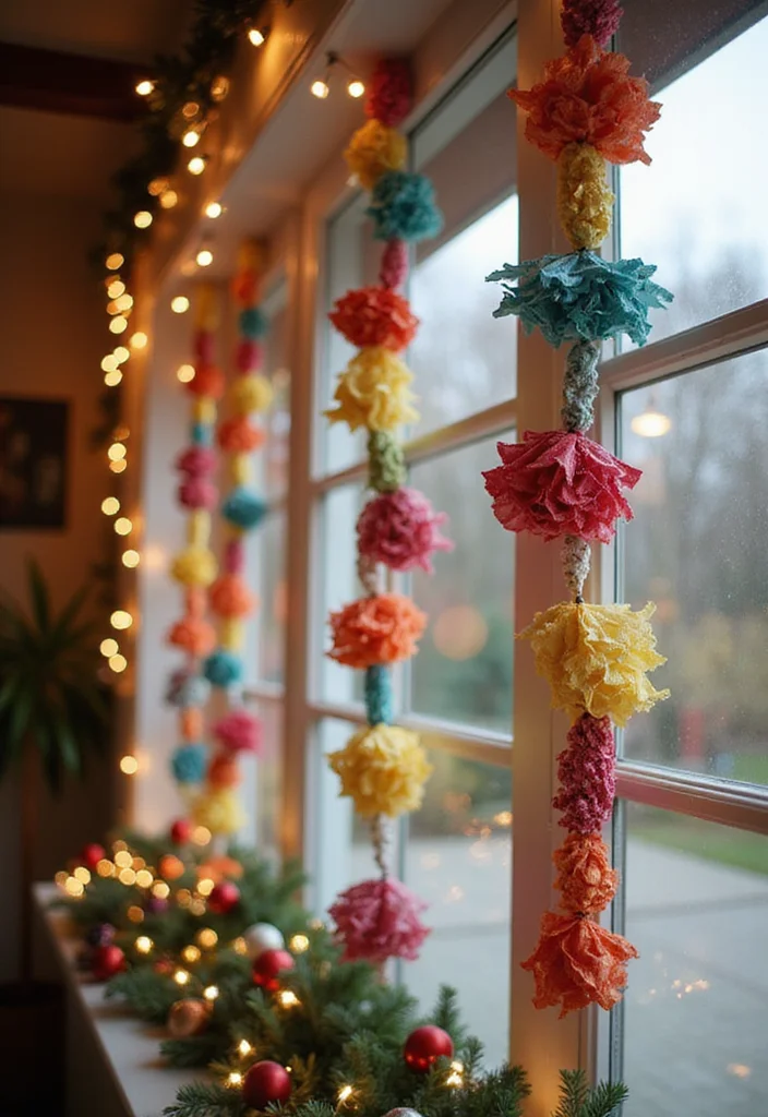 Belen Christmas Decor DIY Recycled: An Eco-Friendly Guide with 19 Festive Ideas - 3. Recycled Paper Garlands