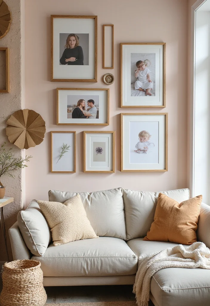 Cardboard DIY Room Decor Wall Art: A Practical Guide with 17 Creative Images - 5. Cardboard Frames
