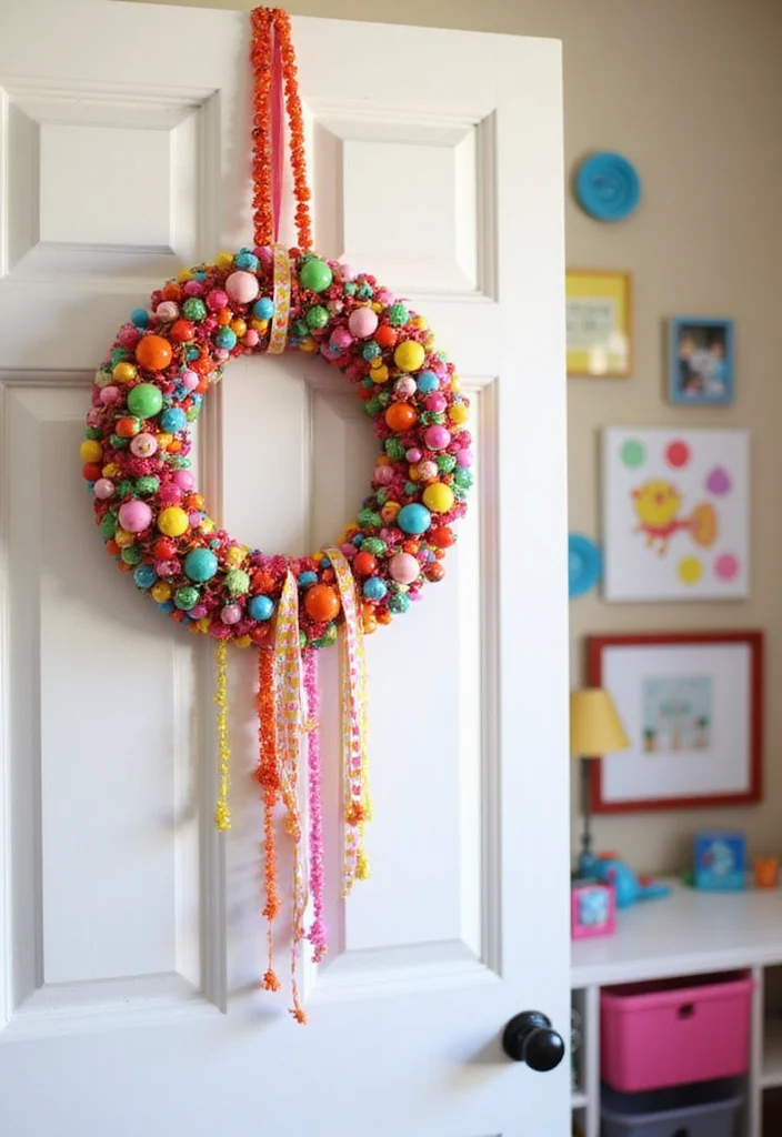 Cute DIY Room Decor Easy Crafts: A Sweet Guide with 19 Lovely Inspirations - 11. DIY Bead Wreaths