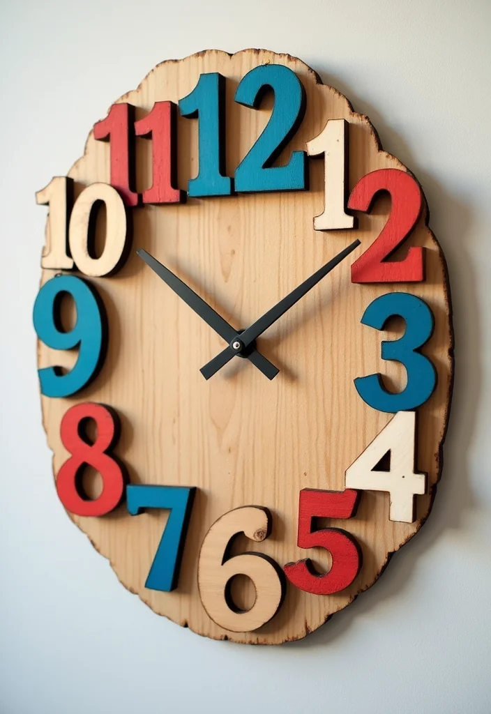 DIY Boys Room Decor Ideas: A Cool Guide with 20 Fun & Creative Inspirations - 18. DIY Wall Clock
