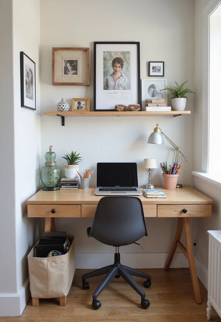 DIY Boys Room Decor Ideas: A Cool Guide with 20 Fun & Creative Inspirations - 9. Mini-Workstation Corner