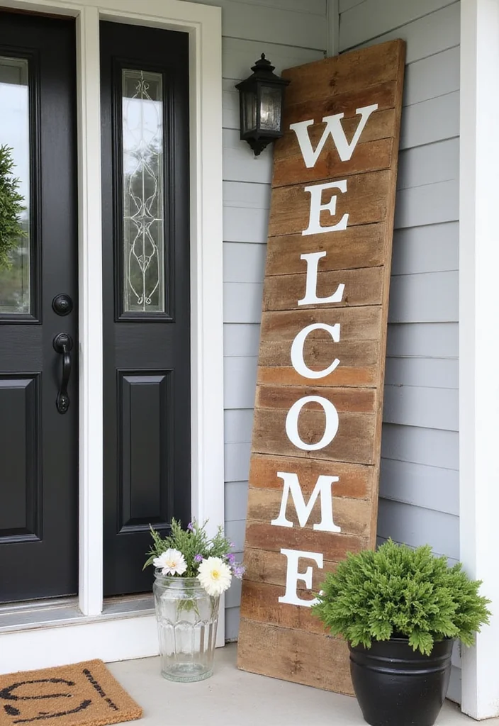 DIY Christmas Front Porch Decor: A Festive Guide with 20 Holiday Styling Ideas - 19. Repurposed Wooden Pallets