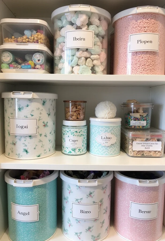 DIY Craft Room Decor Ideas: A Creative Home Guide with 17 Organized Inspirations - 6. Personalized Craft Labels