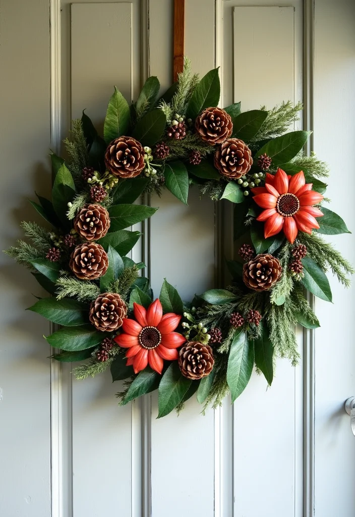 DIY Dollar Tree Farmhouse Decor: A Rustic Budget Guide with 18 Cozy Ideas - 3. Farmhouse Style Wreath