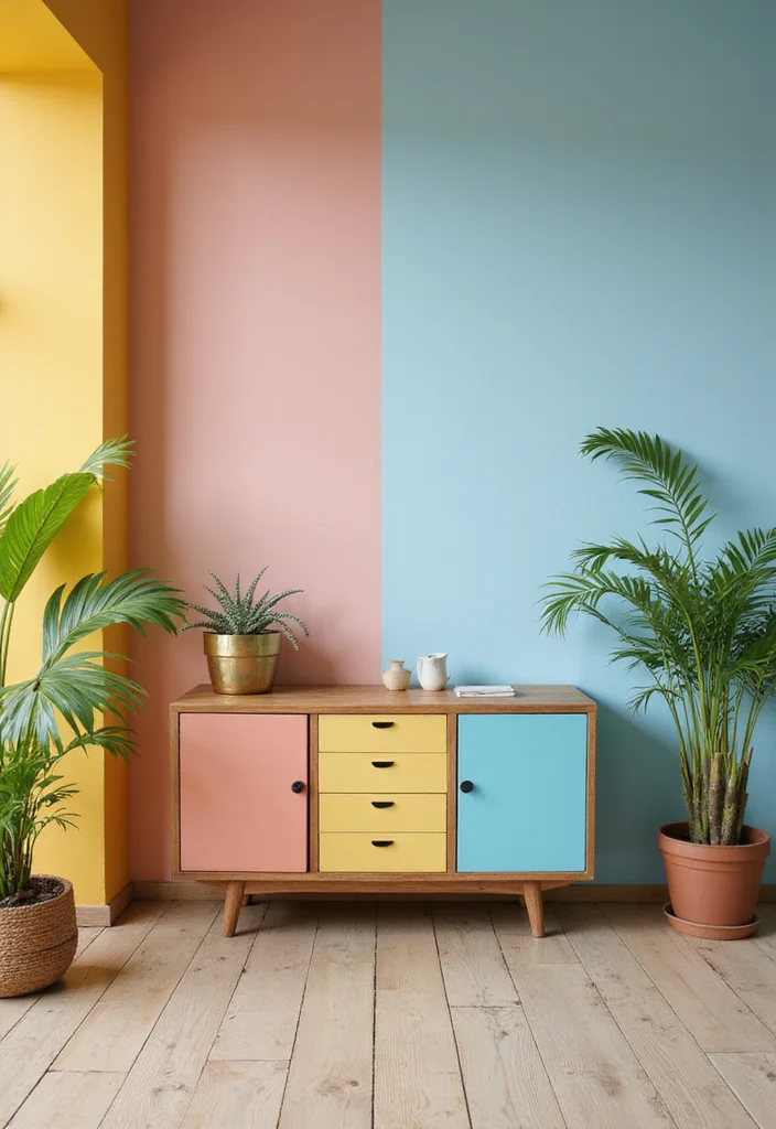 DIY Home Decor Rental Friendly: A Practical Guide with 19 Space-Savvy Ideas - 13. Makeover with Paint