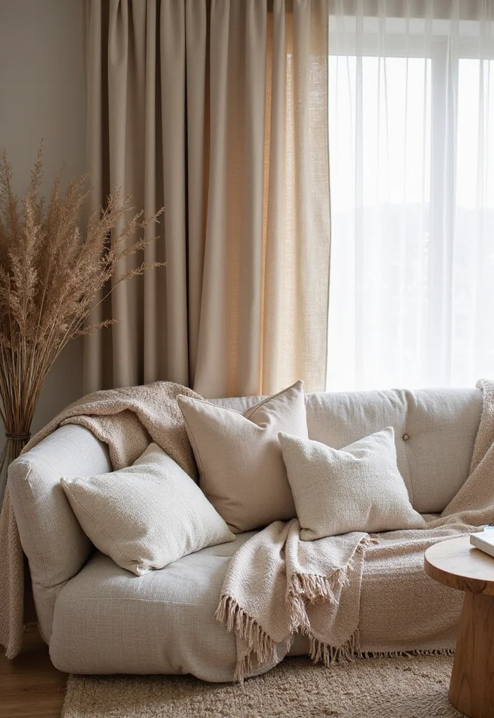 DIY Home Decor Rental Friendly: A Practical Guide with 19 Space-Savvy Ideas - 14. Add Texture with Fabrics