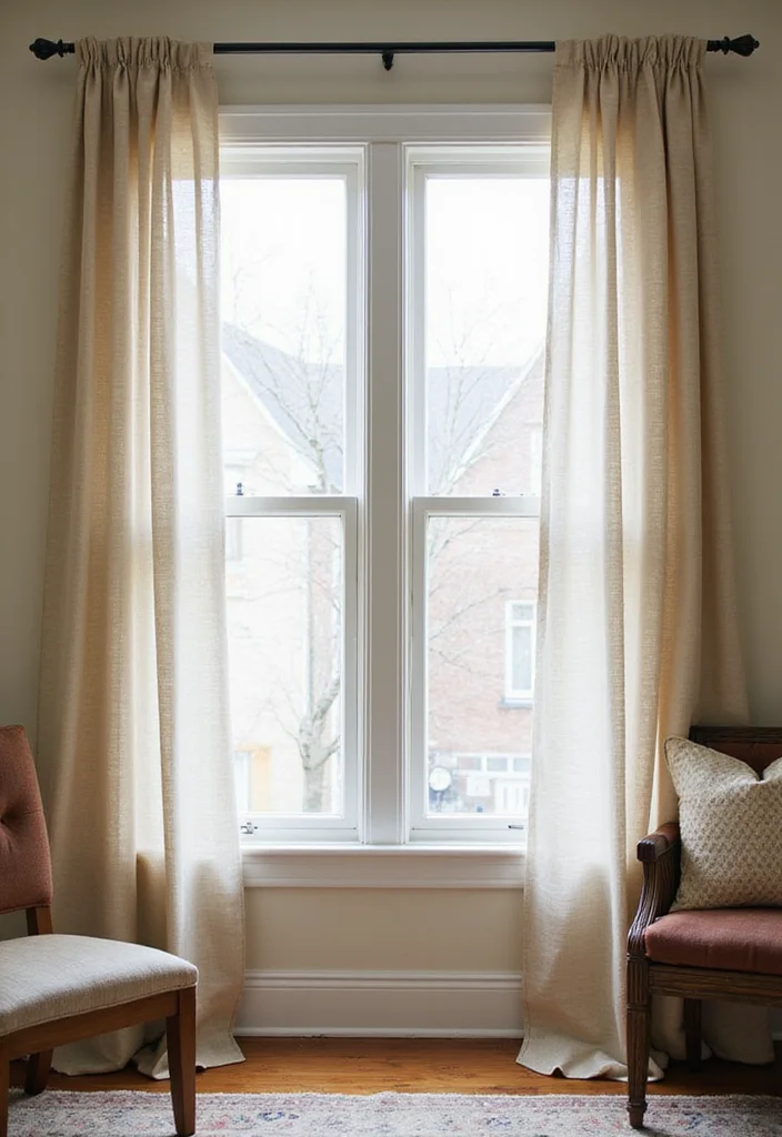 DIY Home Decor Rental Friendly: A Practical Guide with 19 Space-Savvy Ideas - 16. Temporary Window Treatments