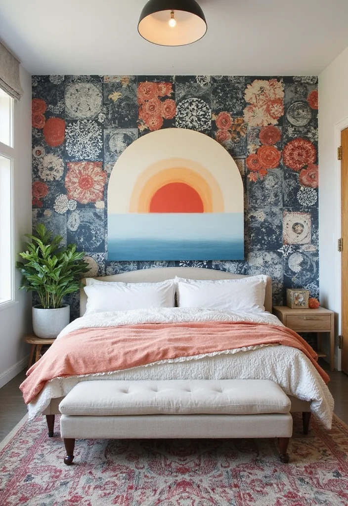 DIY Home Decor Rental Friendly: A Practical Guide with 19 Space-Savvy Ideas - 18. Decorative Accent Walls