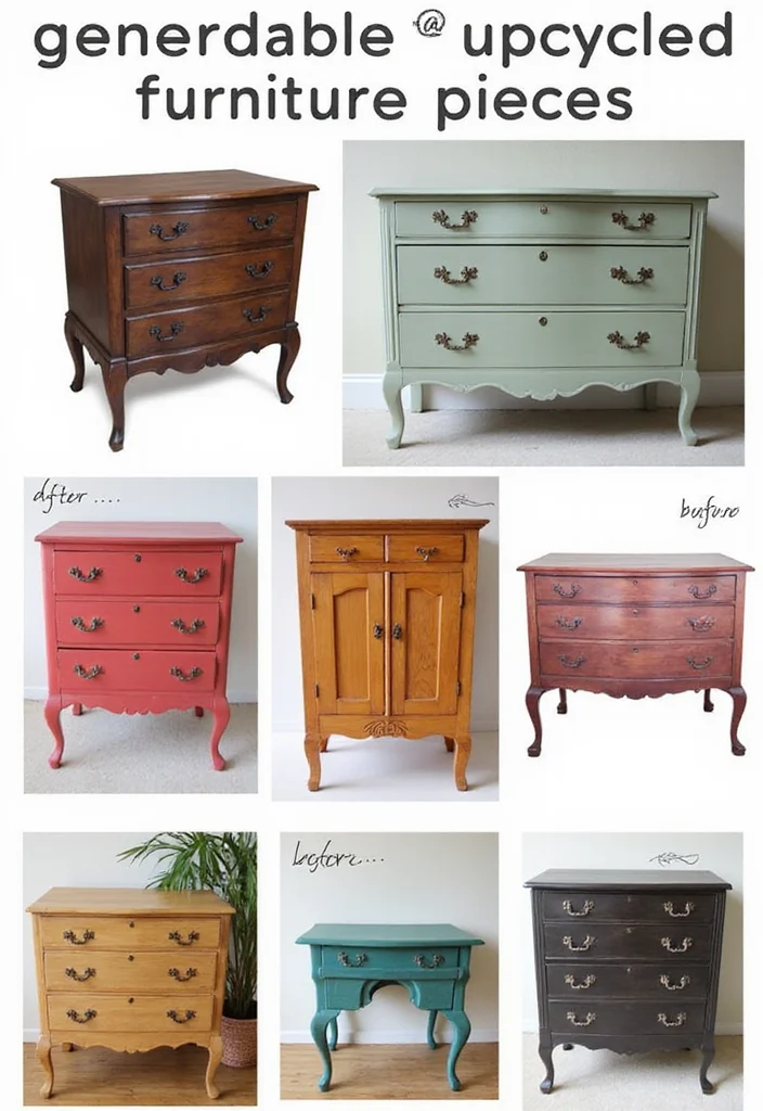 DIY Home Decor Rental Friendly: A Practical Guide with 19 Space-Savvy Ideas - 5. Upcycled Furniture Projects