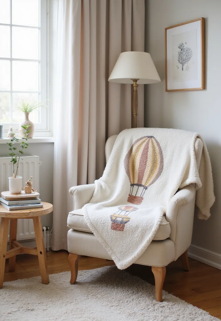 DIY Hot Air Balloon Decor: A Whimsical Guide with 20 Creative Inspirations - 20. Hot Air Balloon-Themed Curtains